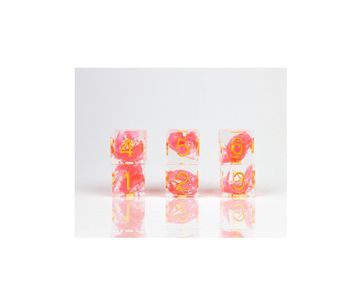 Sirius Dice - Sirius Dice Sharp Flamingo D6 Set