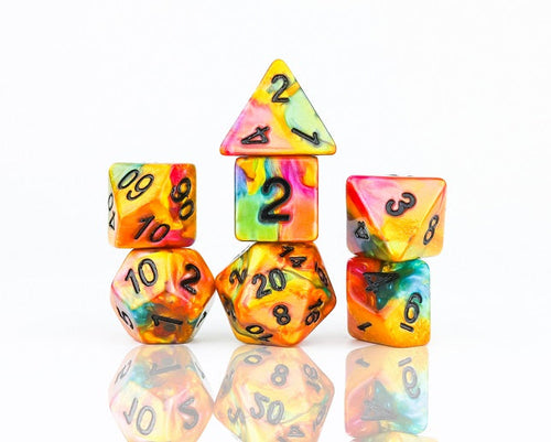 Sirius Dice - Sirius Dice Dice Set - Rainbow Gold