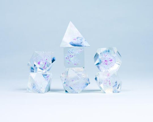 Sirius Dice - Sirius Dice Cloak And Dagger Set Clear