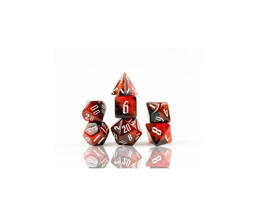 Sirius Dice - Sirius Dice Cherry Nebula 7 Die Set