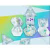 Sirius Dice -  Sharp Dice - 7Ct Poly Dice Set: Sharp-Edged: Sharp Dagger