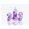 Sirius Dice -  7Ct Poly Dice Set: Opal Glaze: Purple Glaze