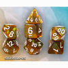 Sirius Dice -  7Ct Poly Dice Set: Treasure Series: Peridot