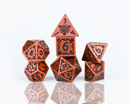 Sirius Dice - Sirius Dice Dice Set - Illusory Metal - Copper