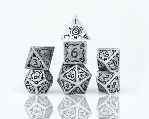 Sirius Dice - Sirius Dice Dice Set - Illusory Metal - Silver