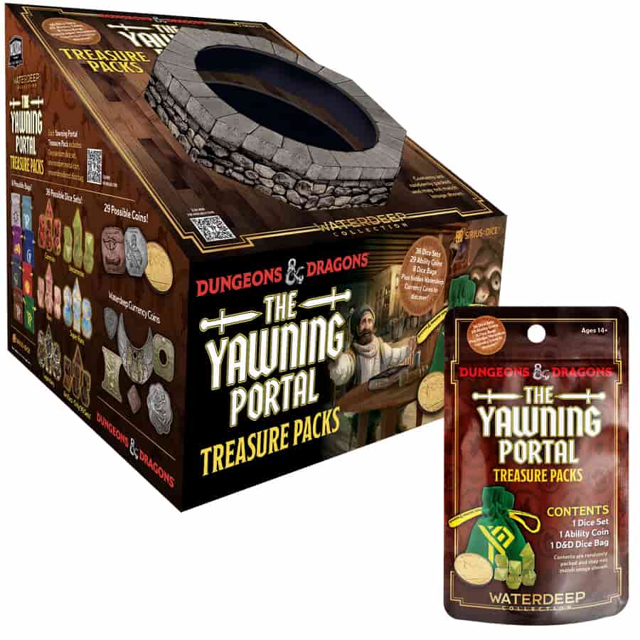 Sirius Dice -  Dungeons And Dragons: Yawning Portal Treasure Pdq (25Ct)