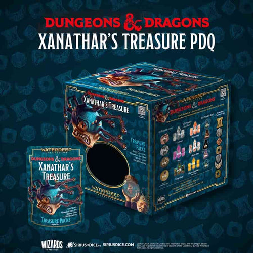 Sirius Dice -  Acererak's Treasure - Dungeons And Dragons: Xanathar's Treasure (25Ct Pdq)
