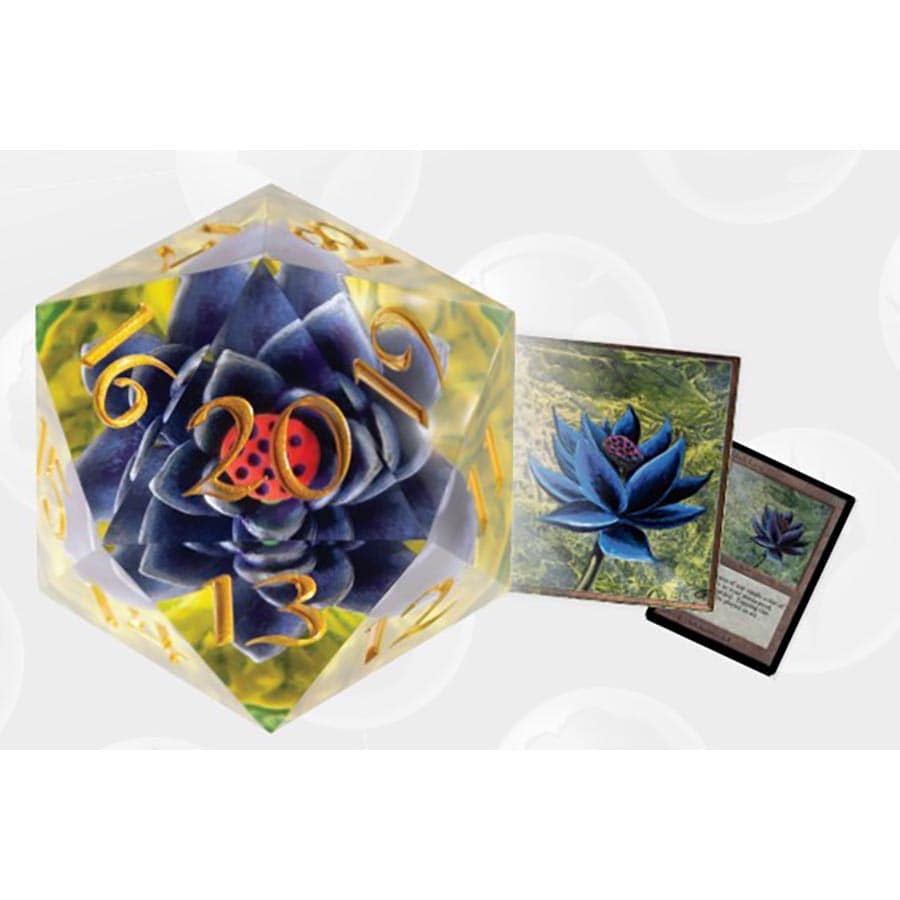 Sirius Dice -  54Mm Spindown D20: Magic The Gathering Black Lotus