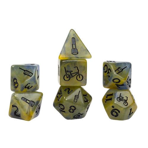 Sirius Dice: Stranger Things: 7Ct Adventure Dice: Mike Pre-Order