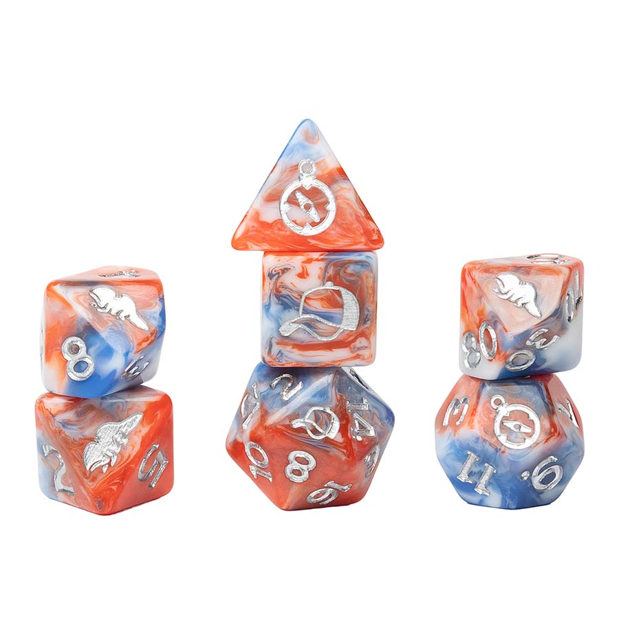 Sirius Dice: Stranger Things: 7Ct Adventure Dice:  Dustin Pre-Order