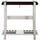 STRAIGHT FLOOR CUE RACK-ANTIQUE WHITE