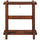 STRAIGHT FLOOR CUE RACK-CHESTNUT