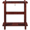 STRAIGHT FLOOR CUE RACK-ENGLISH TUDOR