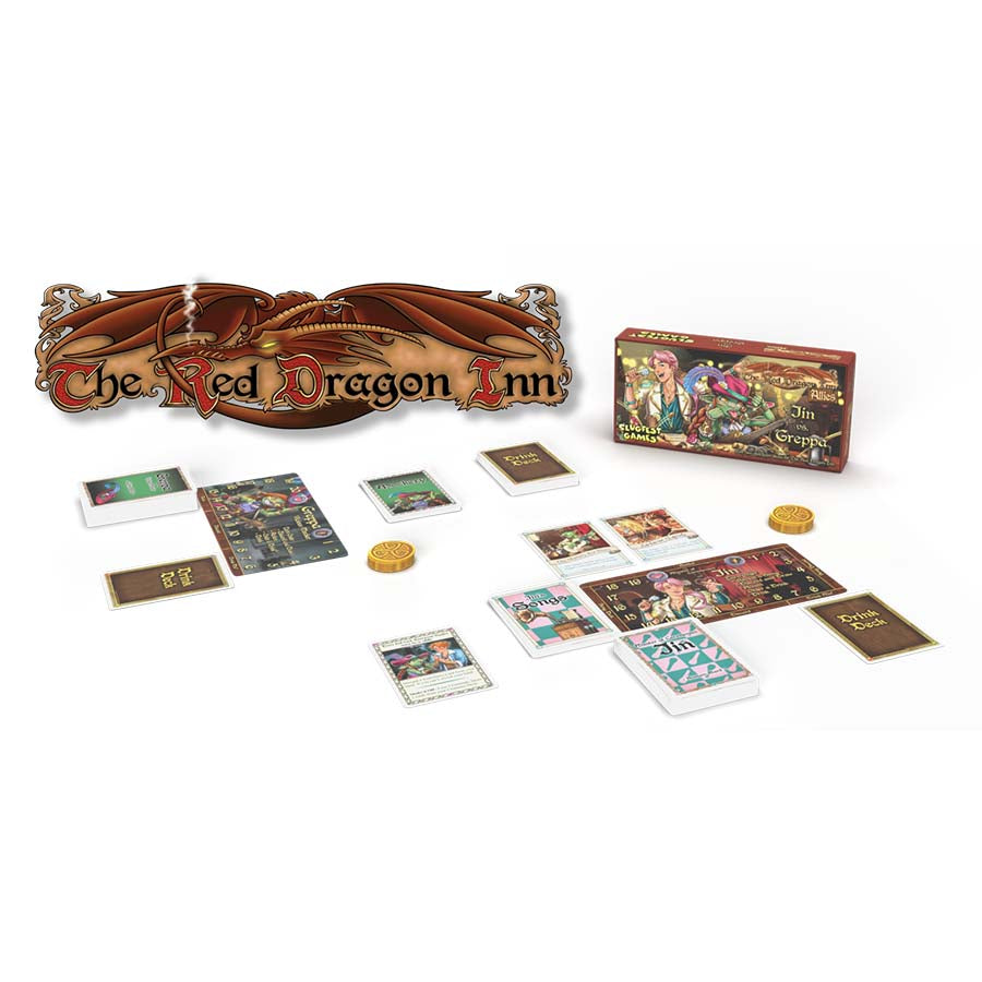 Slugfest Games -  Red Dragon Inn: Allies Expansion: Jin Versus Greppa