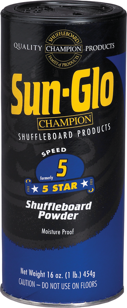 Sun Glo SHBHFS Powder  - 5 speed Shuffleboard