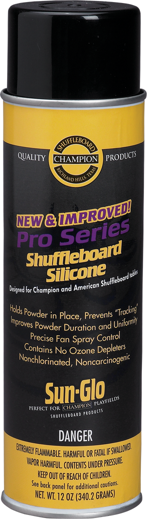 Sun Glo SHBHSS Silicone Spray - 12oz Shuffleboard