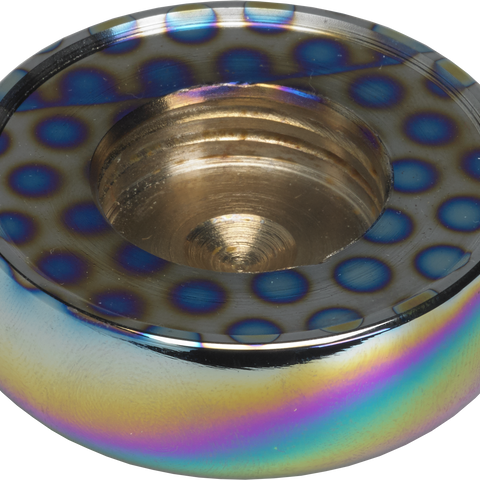 Action SHBPRT Rainbow Titanium Pucks - Rainbow Shuffleboard