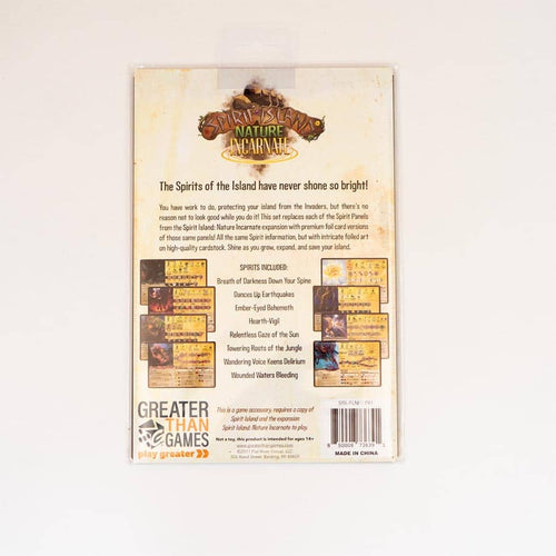 Fabled Nexus -  Spirit Island: Foil Panels: Nature Incarnate