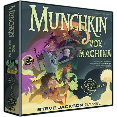 Steve Jackson Games -  Munchkin: Vox Machina (A Critical Role Game)
