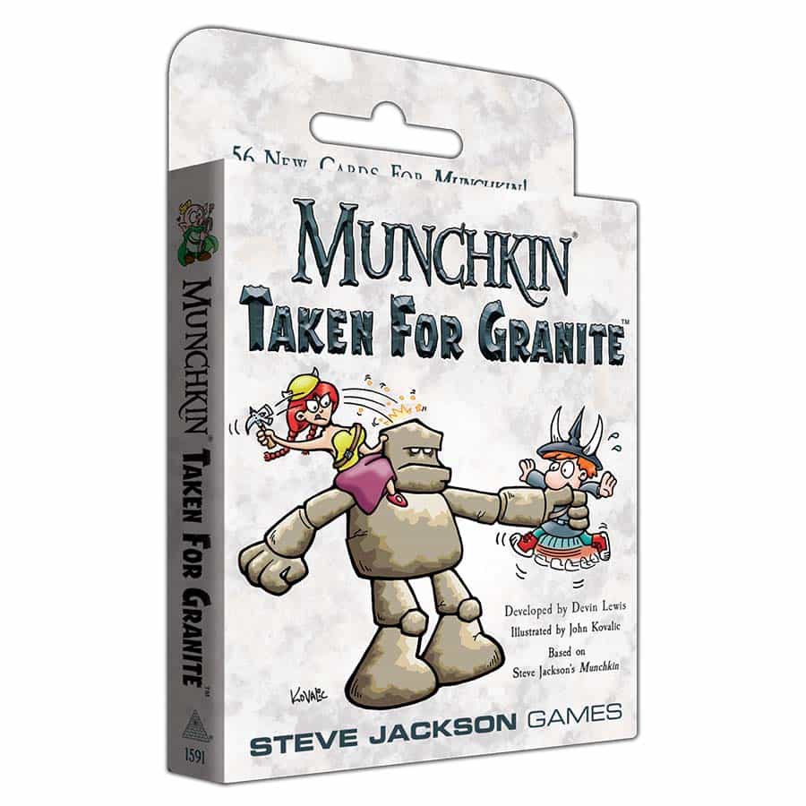 Steve Jackson Games -  Munchkin: Taken For Granite Expansion Pre-Order