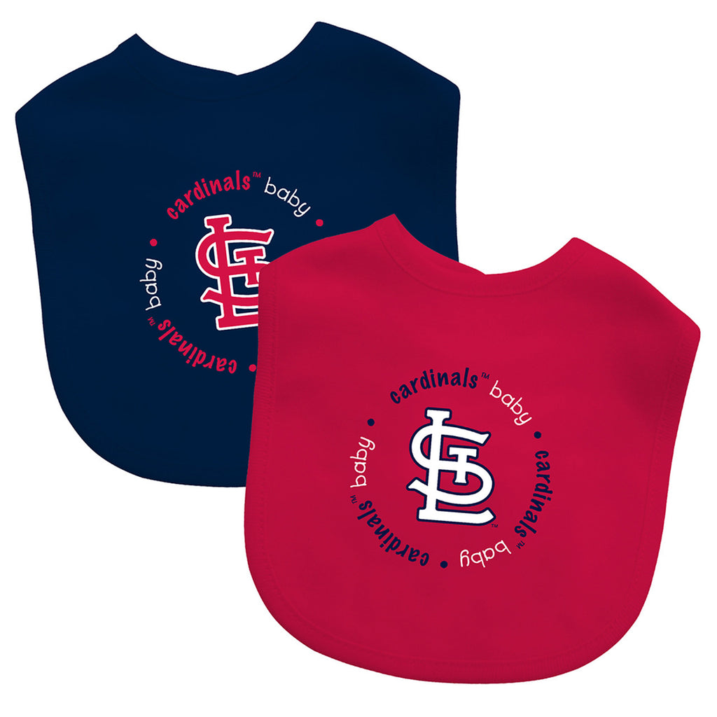 St. Louis Cardinals Baby Bib 2 Pack - Masterpieces Puzzle Company