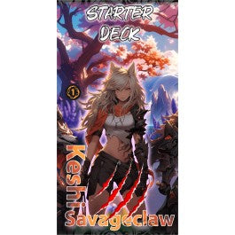 Soul Masters - Soul Masters: Starter Deck - Keshi Savageclaw (1St Edition)