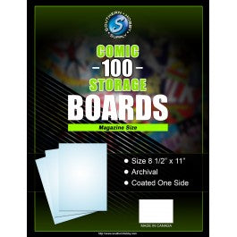 Southern Hobby Supply - Backing Boards Magazine 100-Count Packaged