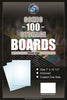 Southern Hobby Supply - Backing Boards Silver 100-Count Packaged