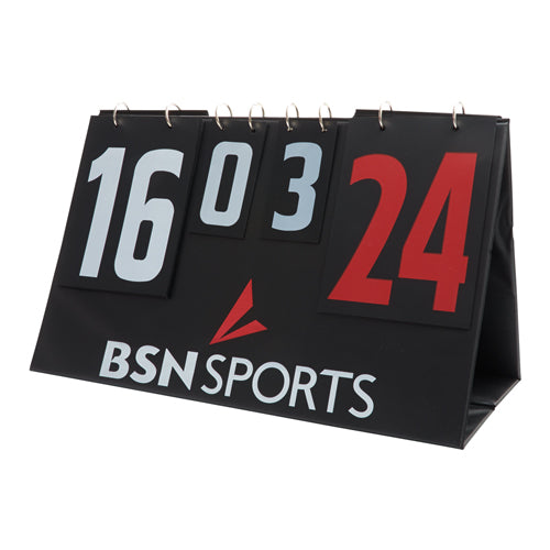 SSN MSMLTSCR Manual Tabletop Double Sided Scoreboard