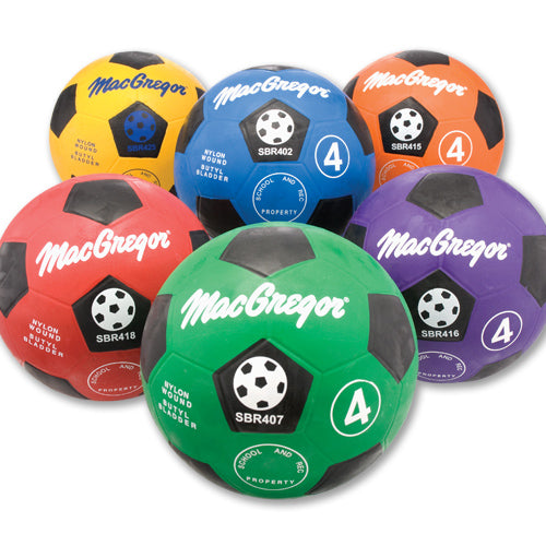 Macgregor MacGregor 94400 Multicolor Soccer Prism Pack  Size 4