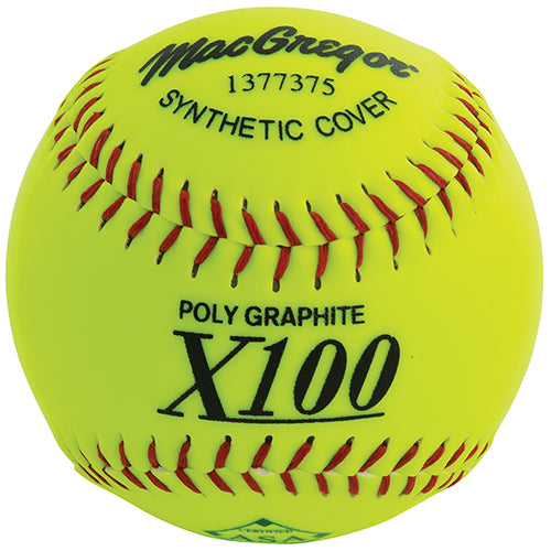 Macgregor MacGregor 1377375 12 in. X52RE ASA Slow Pitch Softball  Synthetic