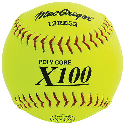 Macgregor MacGregor 1377376 12 in. X52RE ASA Slow Pitch Softball  Composite