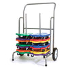 FastTackle Scooter Board & Cone Cart