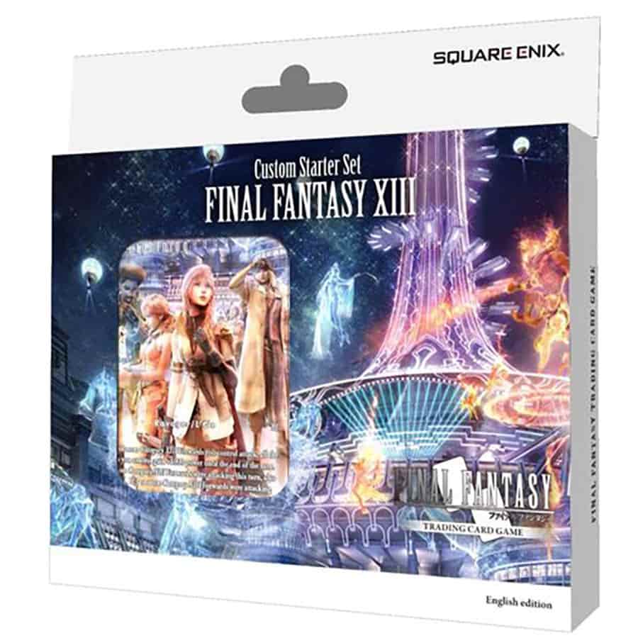 Square Enix -  Final Fantasy Tcg: Final Fantasy Xiii Custom Starter Set (6Ct)