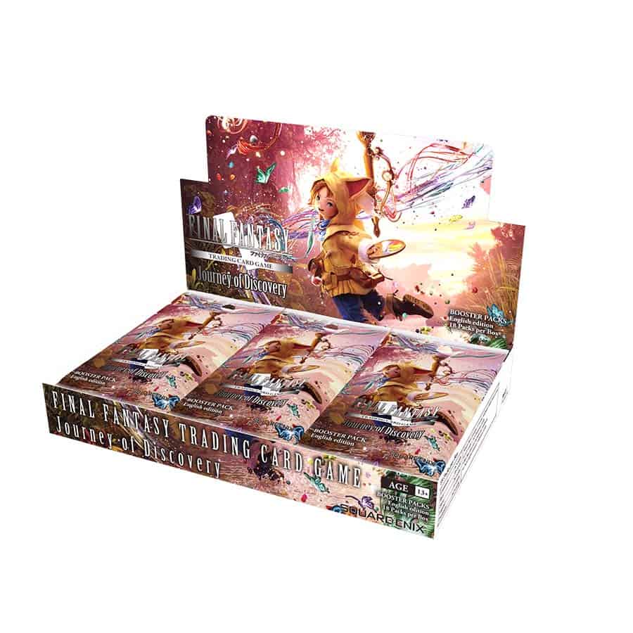 Square Enix -  Final Fantasy Tcg Booster: Journey Of Discovery (Set 27) (18Ct) Pre-Order