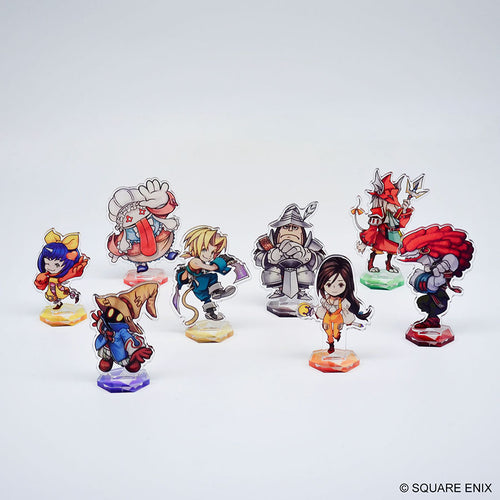 Square Enix -  Final Fantasy Ix: Mini Acrlyic Stand Collection (8Ct Display) Pre-Order