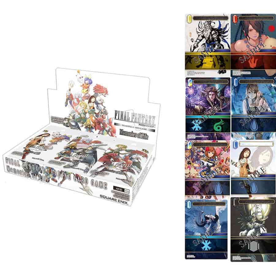 Square Enix -  Final Fantasy Tcg: Memories Of Life (Opus 30) Pre-Release Kit (12Ct Case) Pre-Order