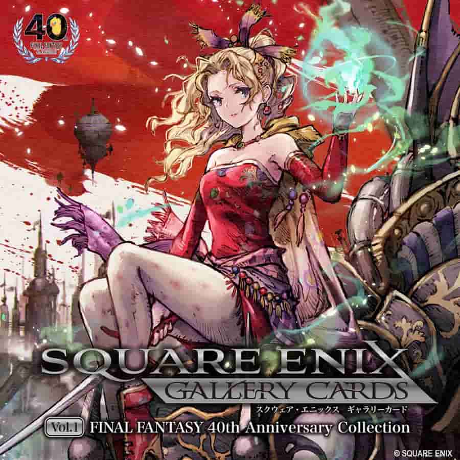 Square Enix Gallery Cards Volume 1: Final Fantasy: 40Th Anniversary Collection (10Ct) Pre-Order