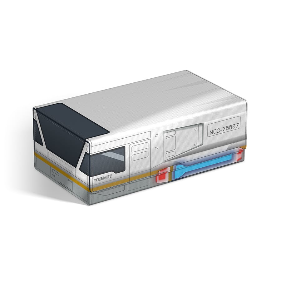 Ultimate Guard: Squaroes: Star Trek: Lower Decks: Shuttlecraft Yosemite Collector's Case