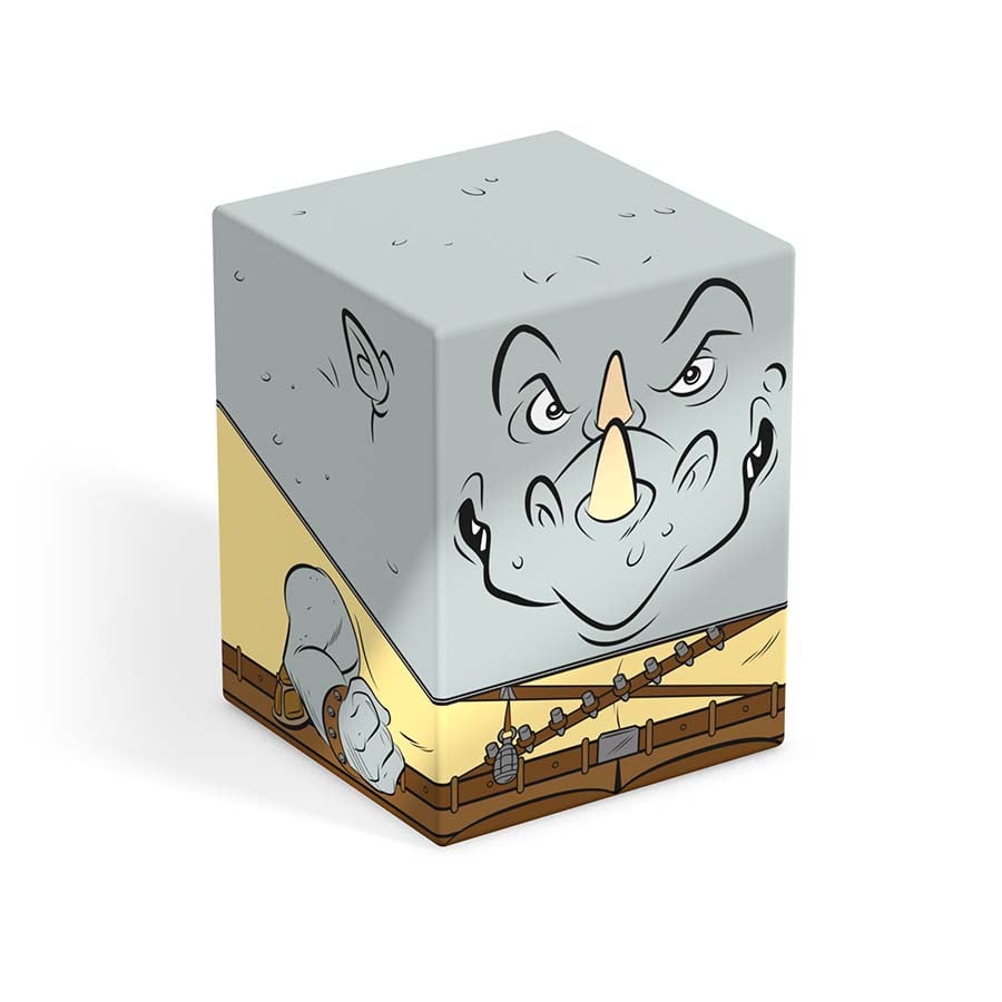 Tmnt - Ultimate Guard: Squaroes Deck Case 100 Boulder: Teenage Mutant Ninja Turtles (Wave 2): Rocksteady (Nt010) Pre-Order