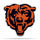 Chicago Bears Pennant Shape Cut Logo Design - Rico Industries
