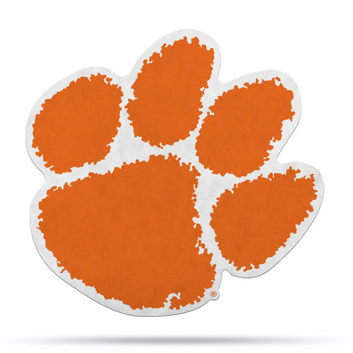 Clemson Tigers Pennant Shape Cut Logo Design - Rico Industries