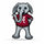 Alabama Crimson Tide Pennant Shape Cut Mascot Design - Rico Industries