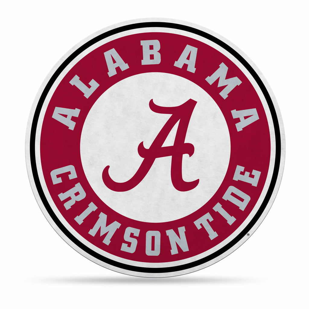 Alabama Crimson Tide Pennant Shape Cut Logo Design - Rico Industries