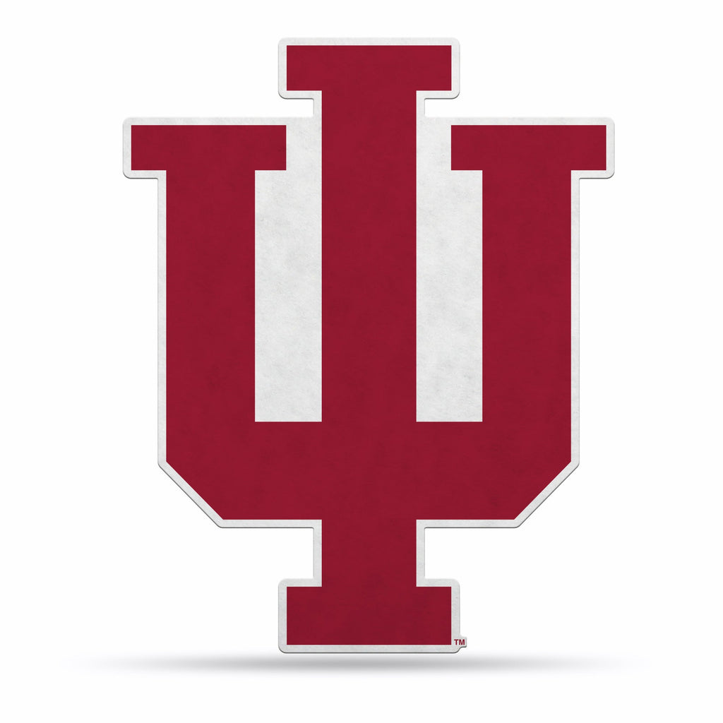 Indiana Hoosiers Pennant Shape Cut Logo Design - Special Order - Rico Industries