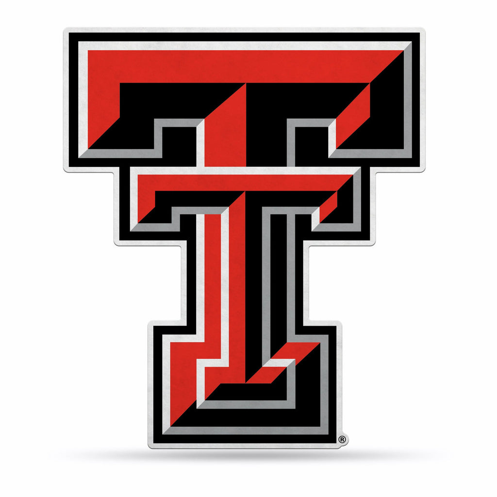 Texas Tech Red Raiders Pennant Shape Cut Logo Design - Rico Industries