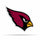 Arizona Cardinals Pennant Shape Cut Logo Design - Rico Industries
