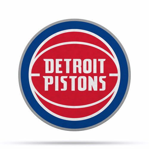 Detroit Pistons Pennant Shape Cut Logo Design - Special Order - Rico Industries