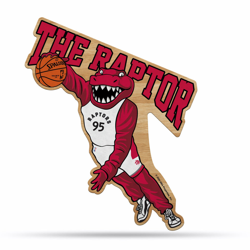 Toronto Raptors Pennant Shape Cut Mascot Design Special Order - Rico Industries