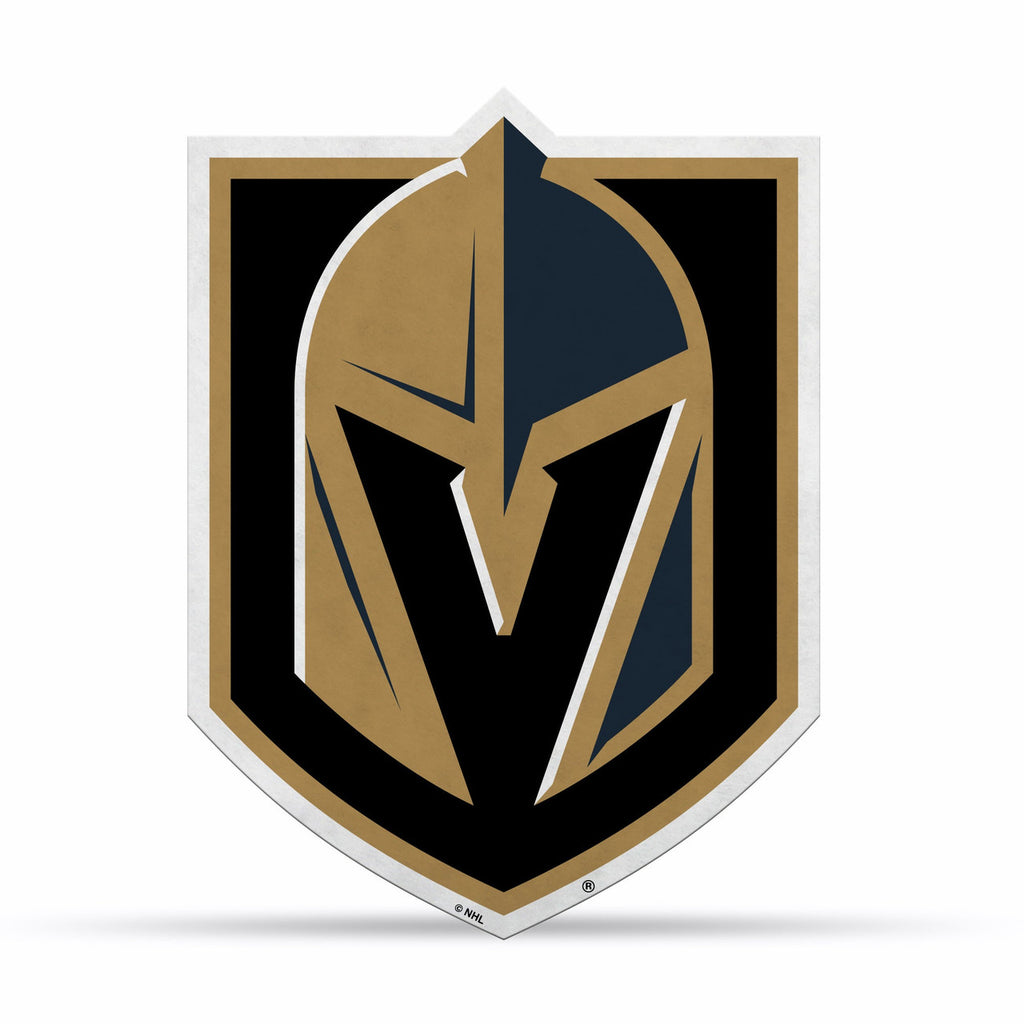 Vegas Golden Knights Pennant Shape Cut Logo Design - Rico Industries